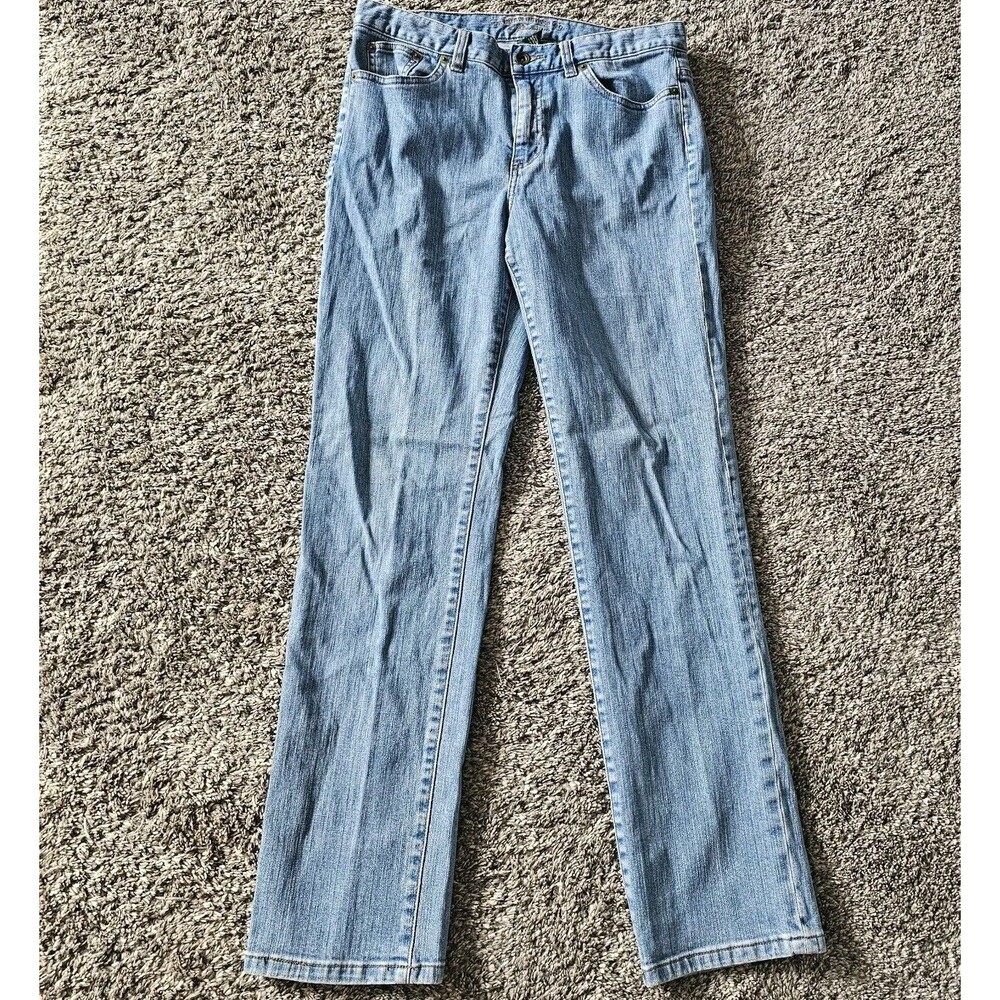 Lauren Ralph Lauren Jeans Women's 8 LRL Straight Stretch Casual Size 29x29 Blue
